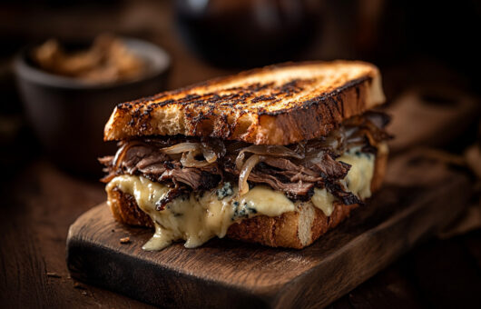 Beef Brisket & Blue Cheese Toastie